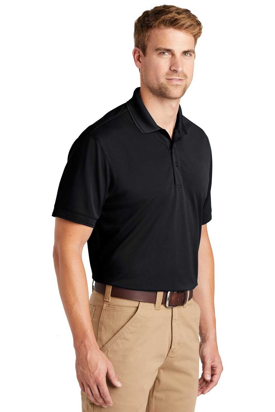 CornerStone CS4020 Industrial Snag-Proof Pique Polo - Navy Blue - HIT a Double - 4