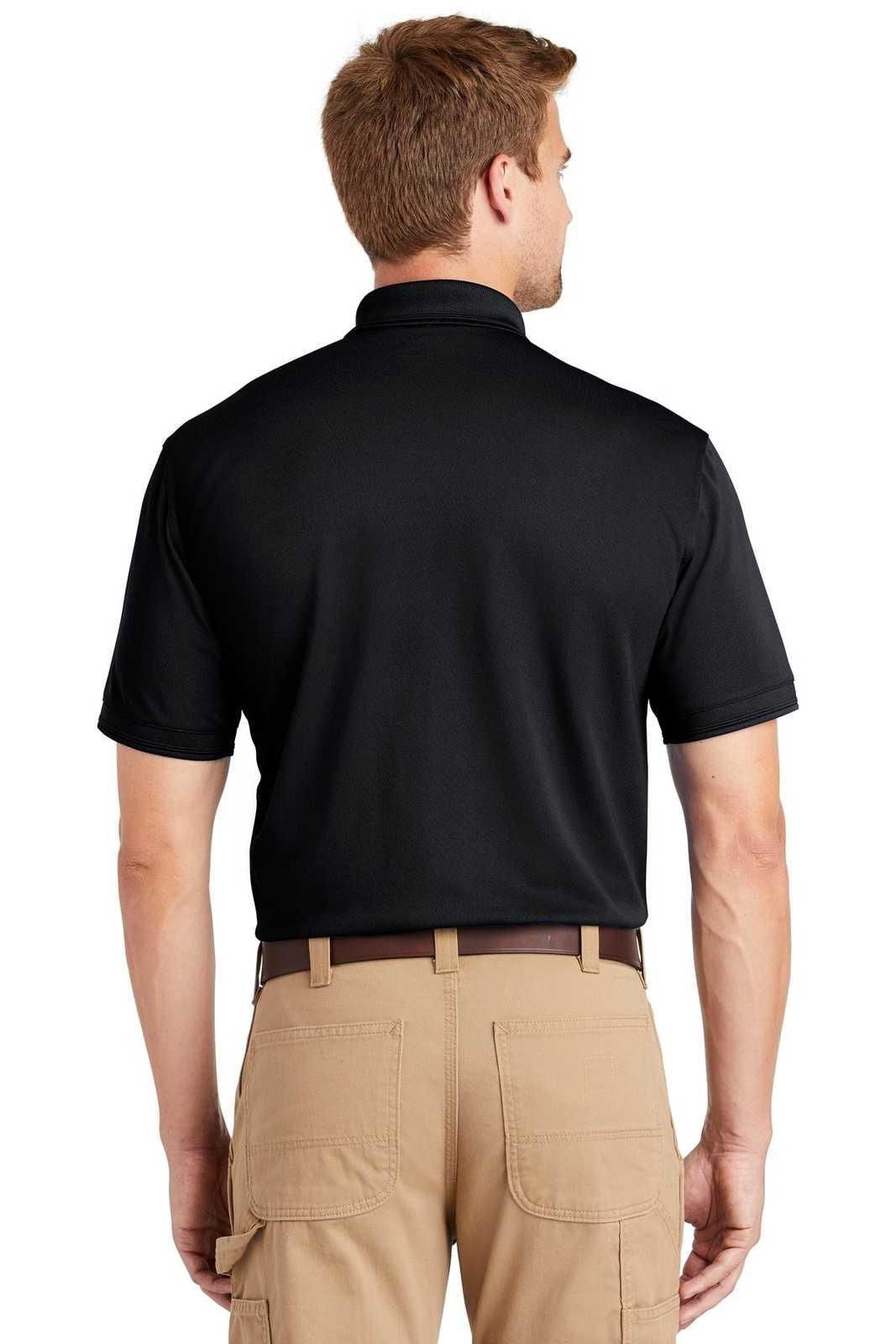 CornerStone CS4020 Industrial Snag-Proof Pique Polo - Navy Blue - HIT a Double - 2