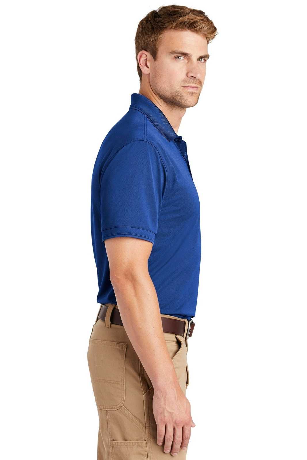 CornerStone CS4020 Industrial Snag-Proof Pique Polo - Royal - HIT a Double - 3