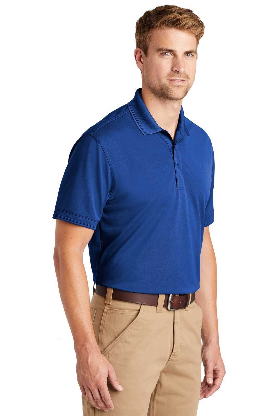 CornerStone CS4020 Industrial Snag-Proof Pique Polo - Royal - HIT a Double - 4