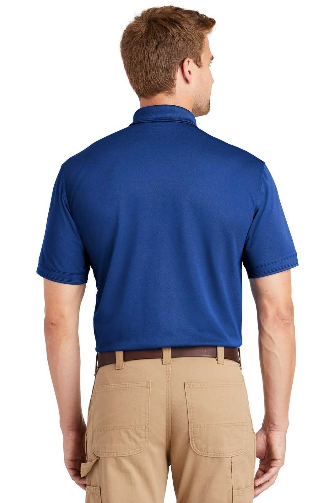 CornerStone CS4020 Industrial Snag-Proof Pique Polo - Royal - HIT a Double - 2