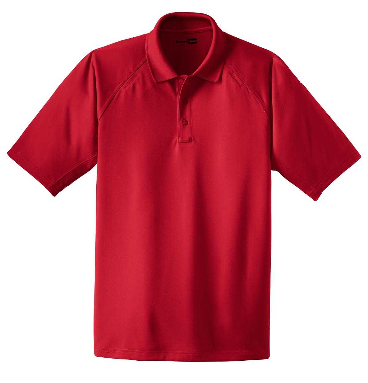 CornerStone CS410 Select Snag-Proof Tactical Polo - Red - HIT a Double - 2