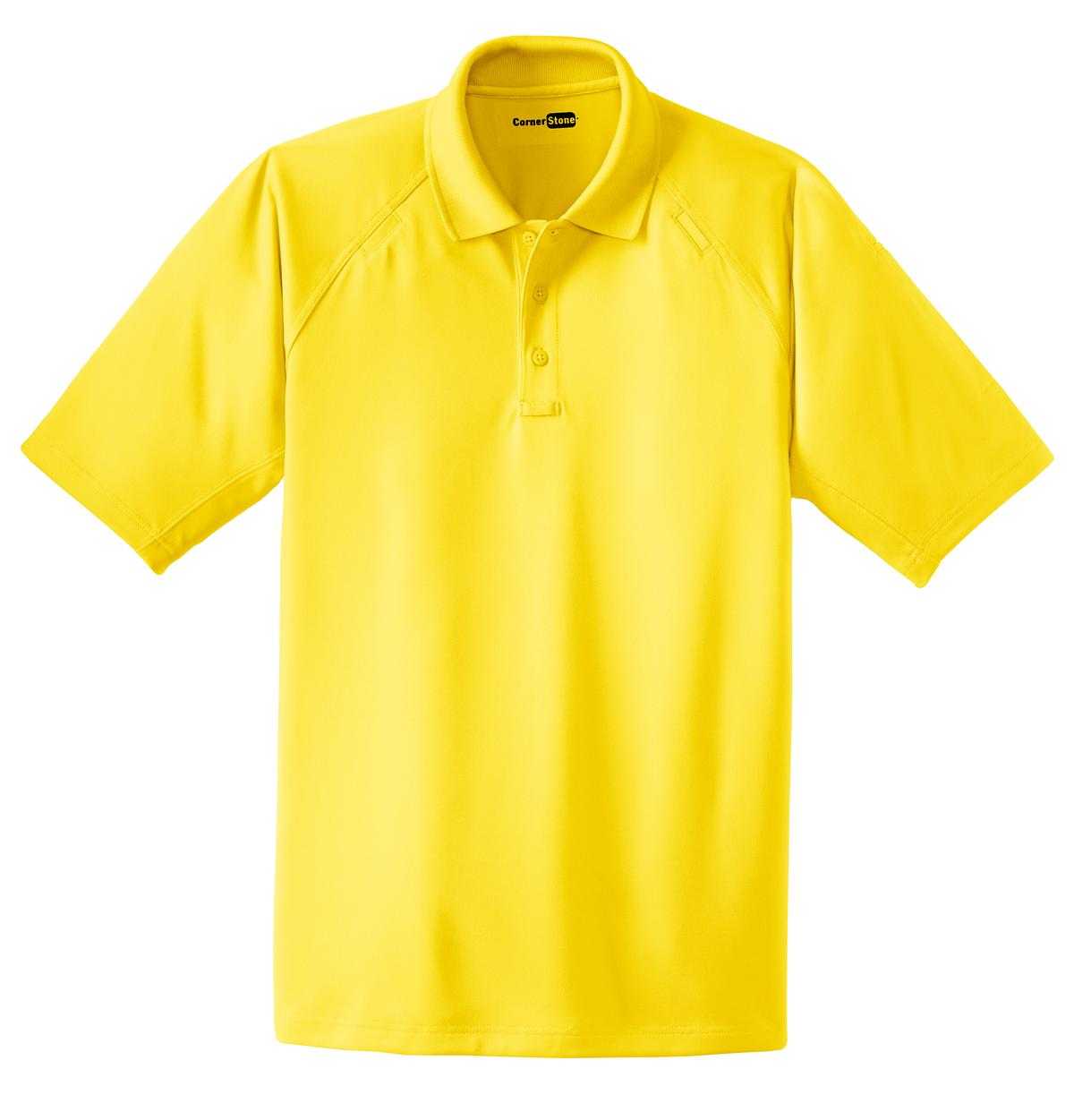 CornerStone CS410 Select Snag-Proof Tactical Polo - Yellow - HIT a Double - 2