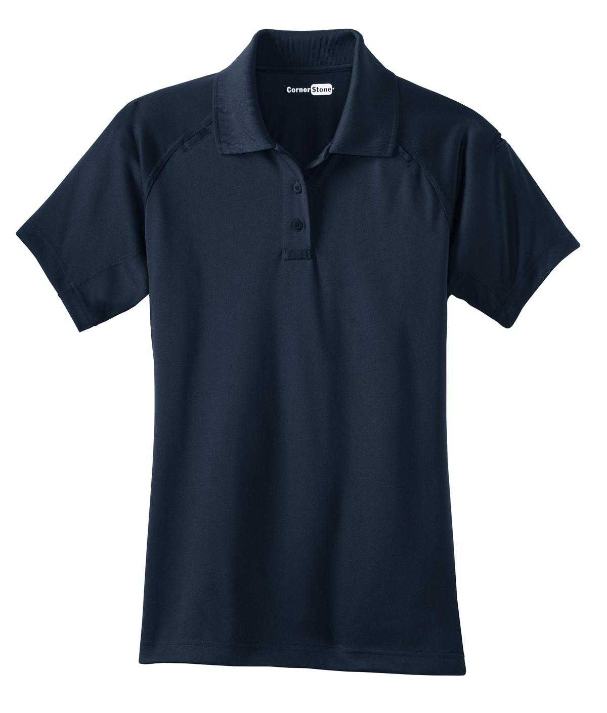CornerStone CS411 Ladies Select Snag-Proof Tactical Polo - Dark Navy - HIT a Double - 5