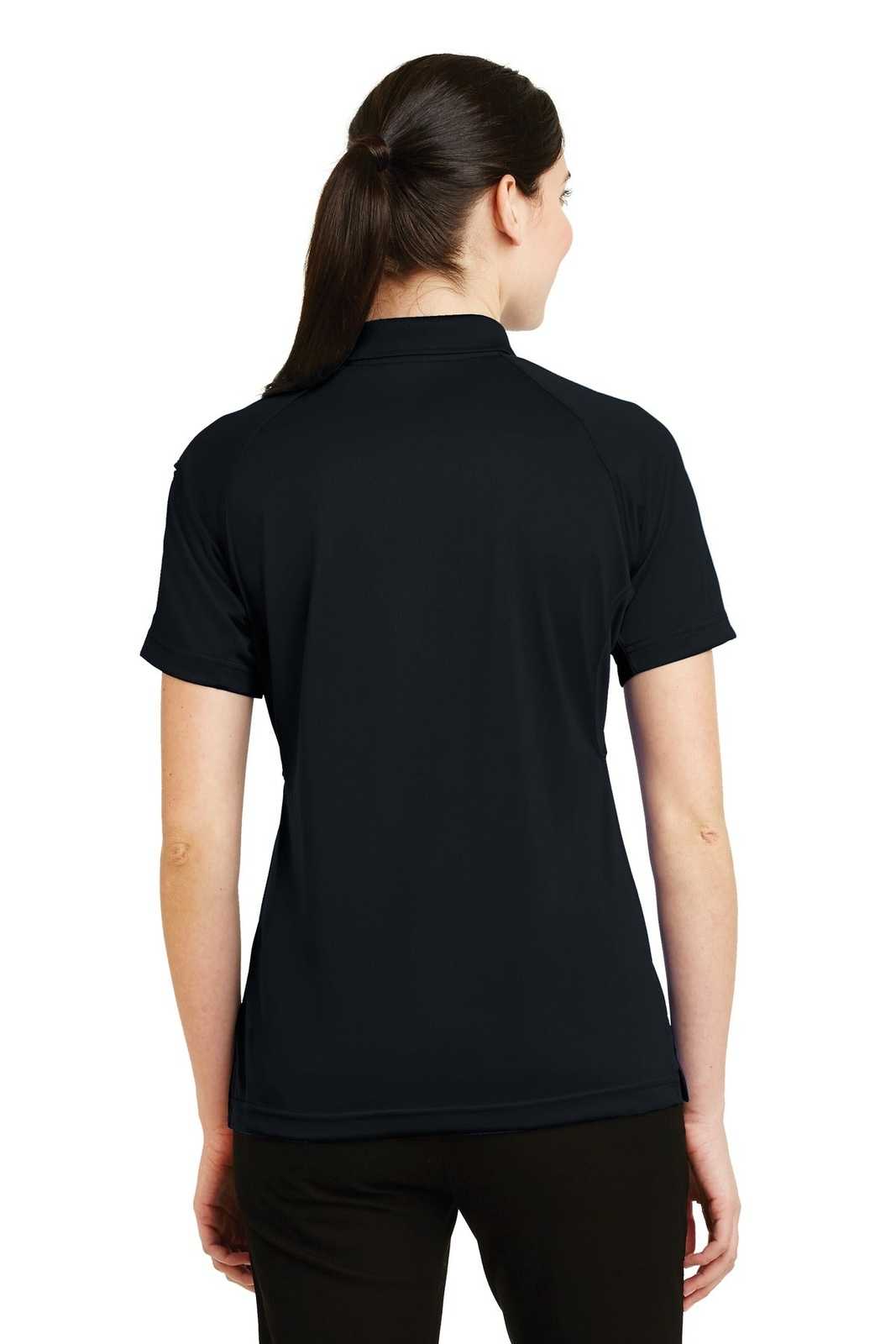 CornerStone CS411 Ladies Select Snag-Proof Tactical Polo - Dark Navy - HIT a Double - 2