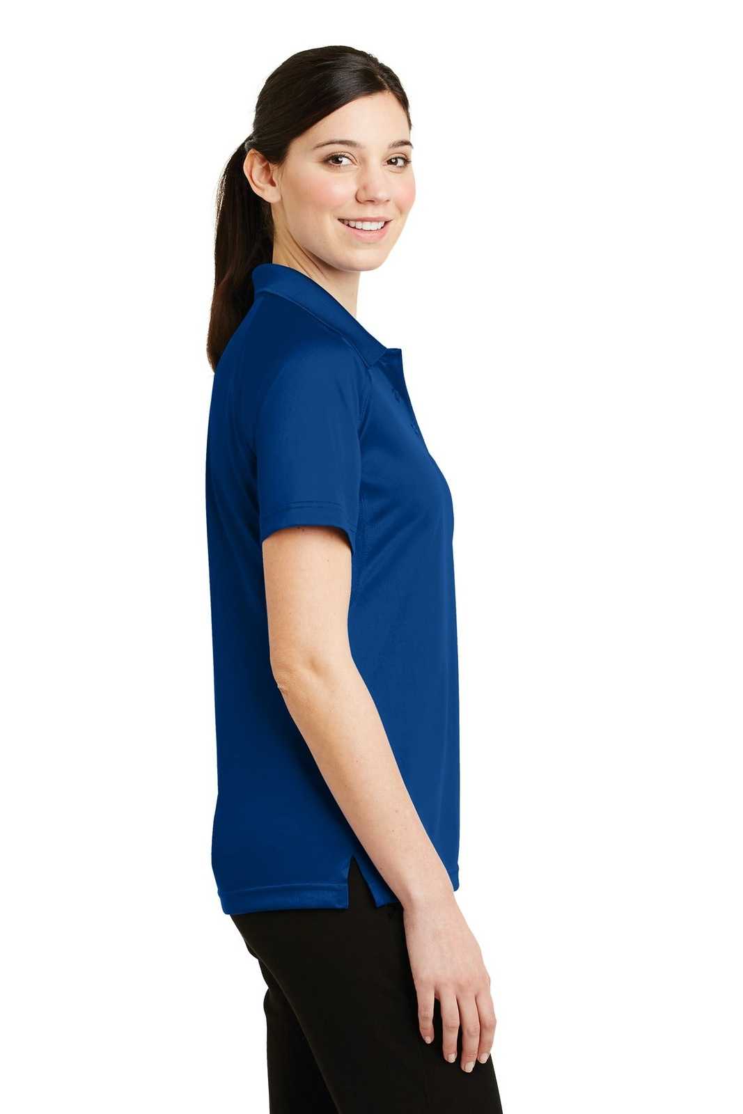 CornerStone CS411 Ladies Select Snag-Proof Tactical Polo - Royal - HIT a Double - 3