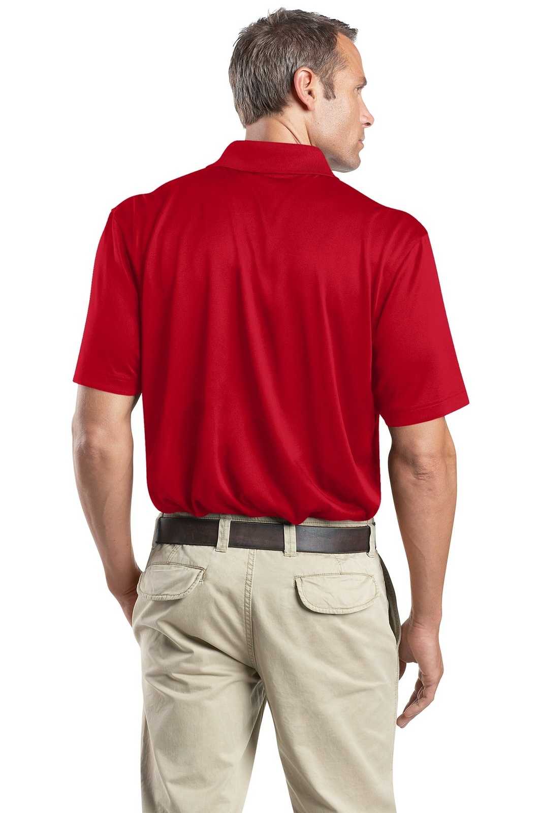 CornerStone CS412 Select Snag-Proof Polo - Red - HIT a Double - 2
