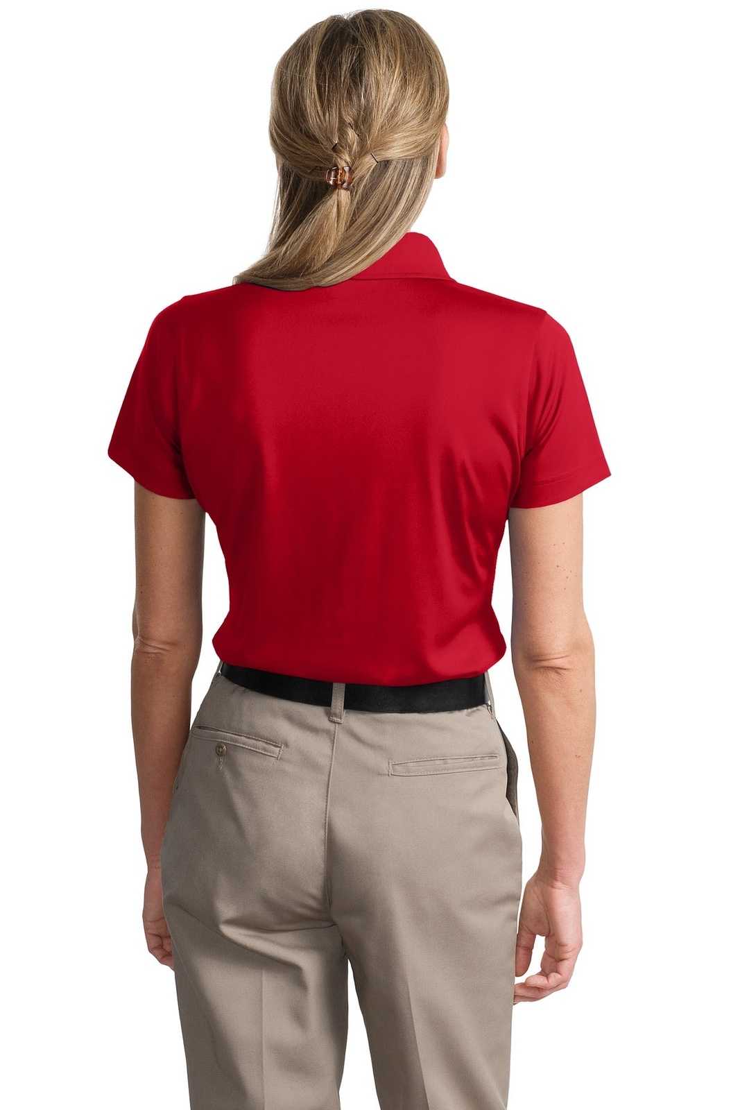 CornerStone CS413 Ladies Select Snag-Proof Polo - Red - HIT a Double - 2