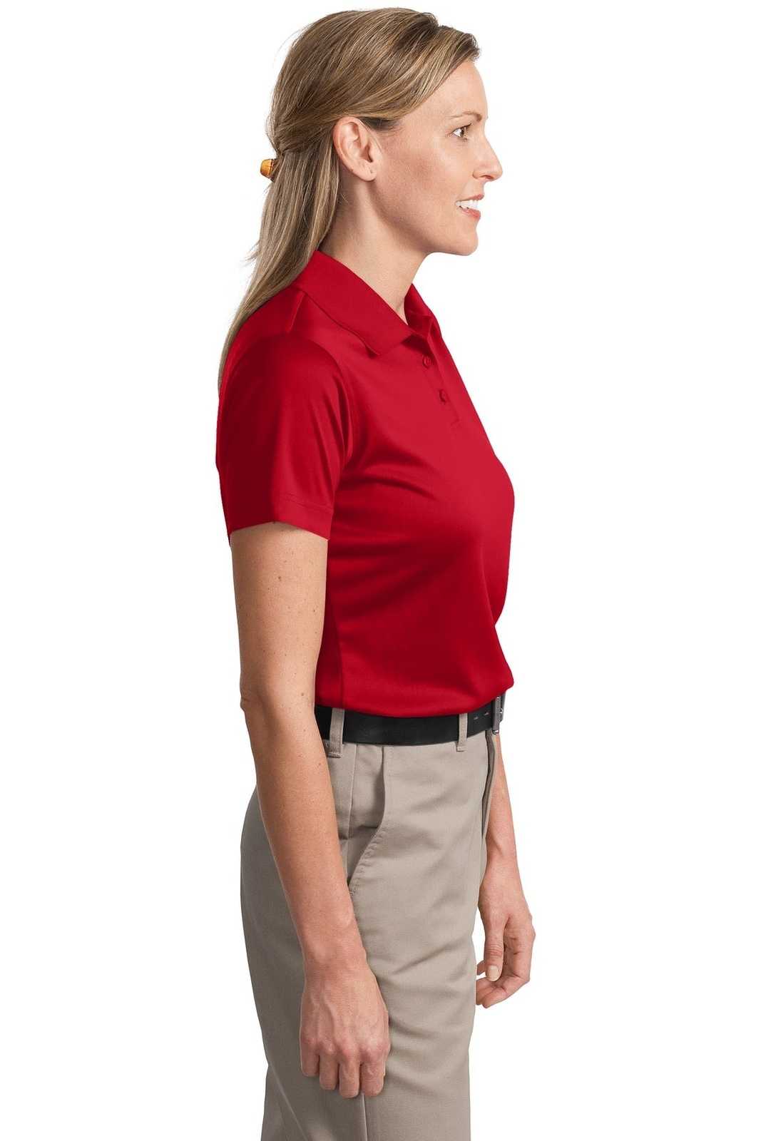 CornerStone CS413 Ladies Select Snag-Proof Polo - Red - HIT a Double - 3