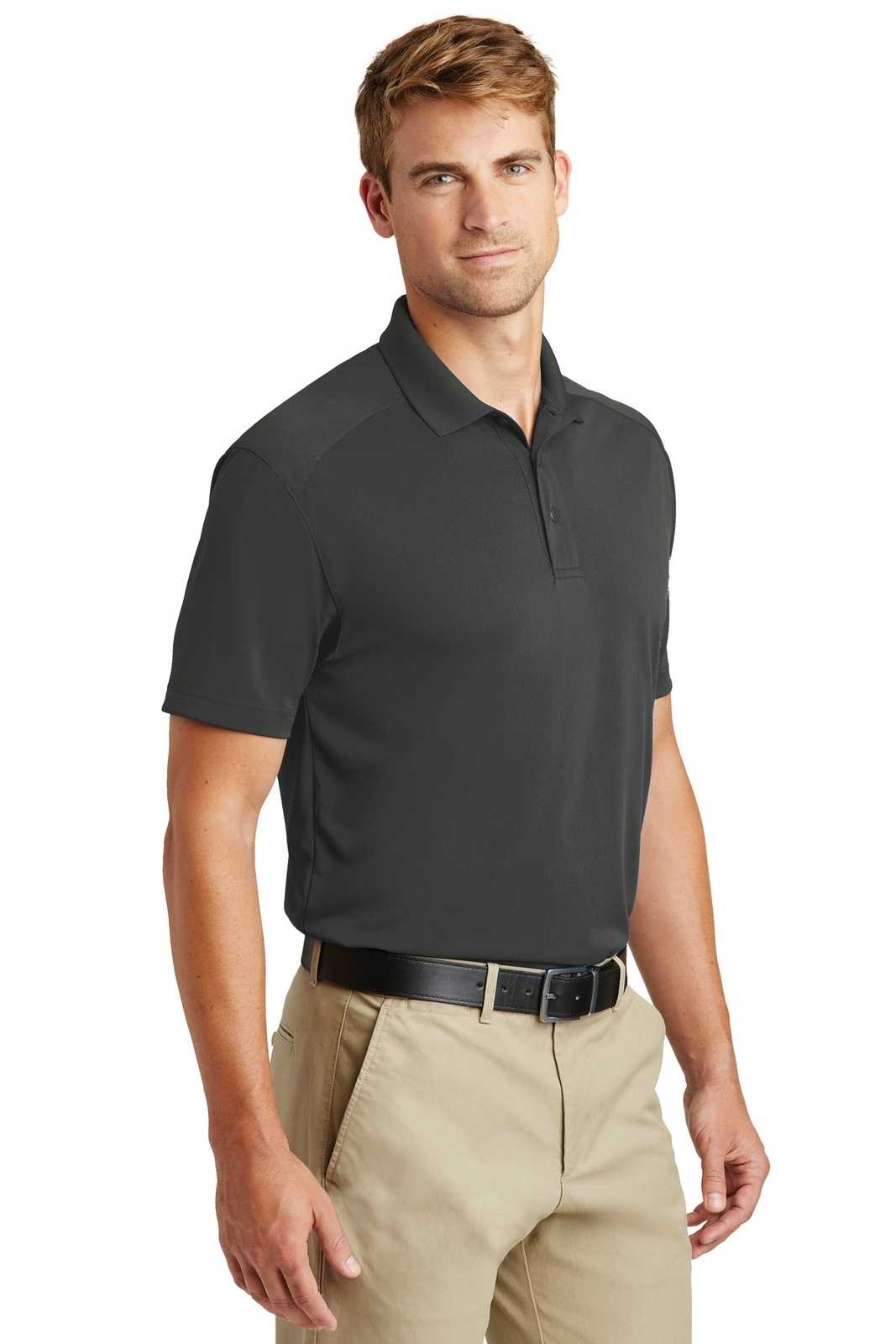 CornerStone CS418 Select Lightweight Snag-Proof Polo - Charcoal - HIT a Double - 4