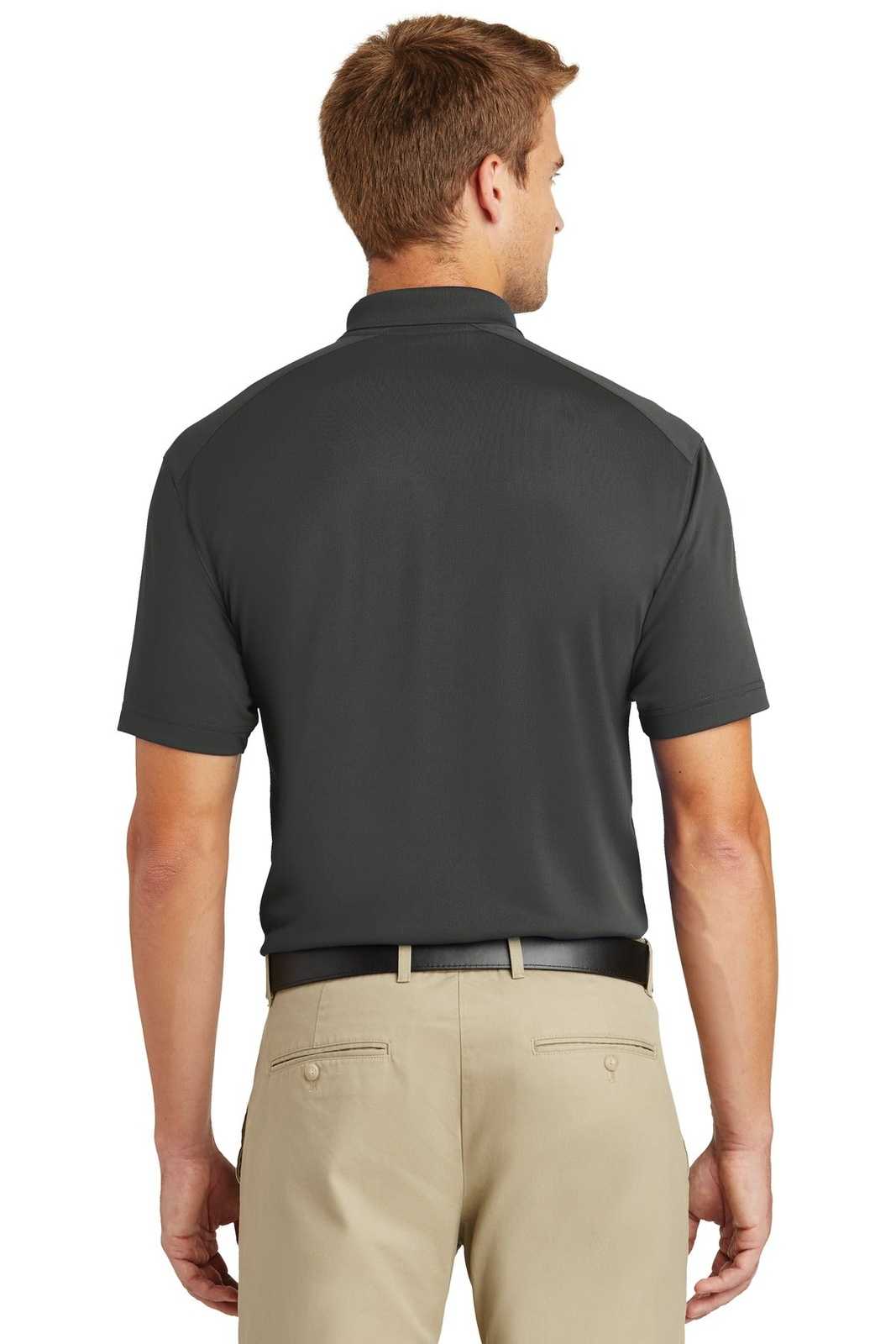 CornerStone CS418 Select Lightweight Snag-Proof Polo - Charcoal - HIT a Double - 2