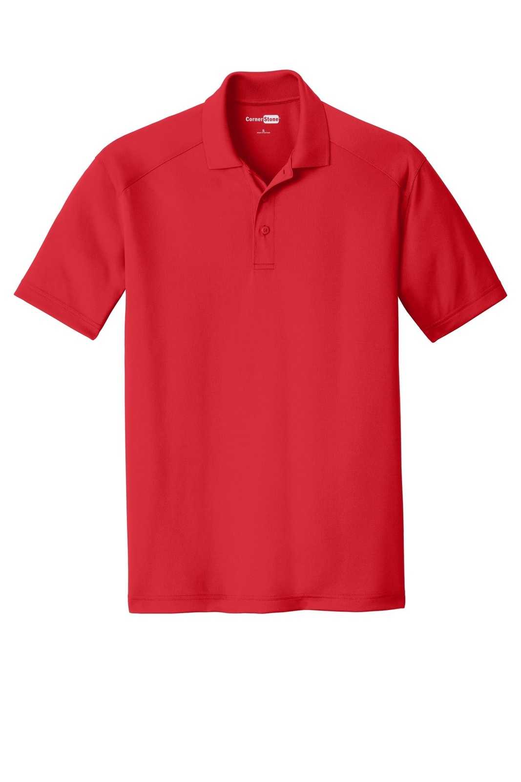 CornerStone CS418 Select Lightweight Snag-Proof Polo - Red - HIT a Double - 5