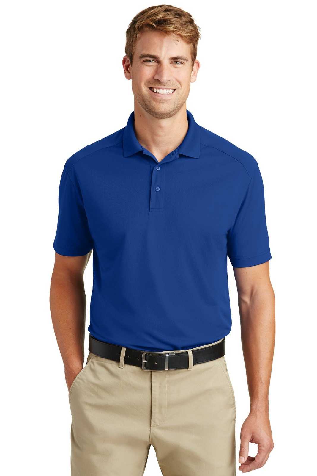CornerStone CS418 Select Lightweight Snag-Proof Polo - Royal - HIT a Double - 1