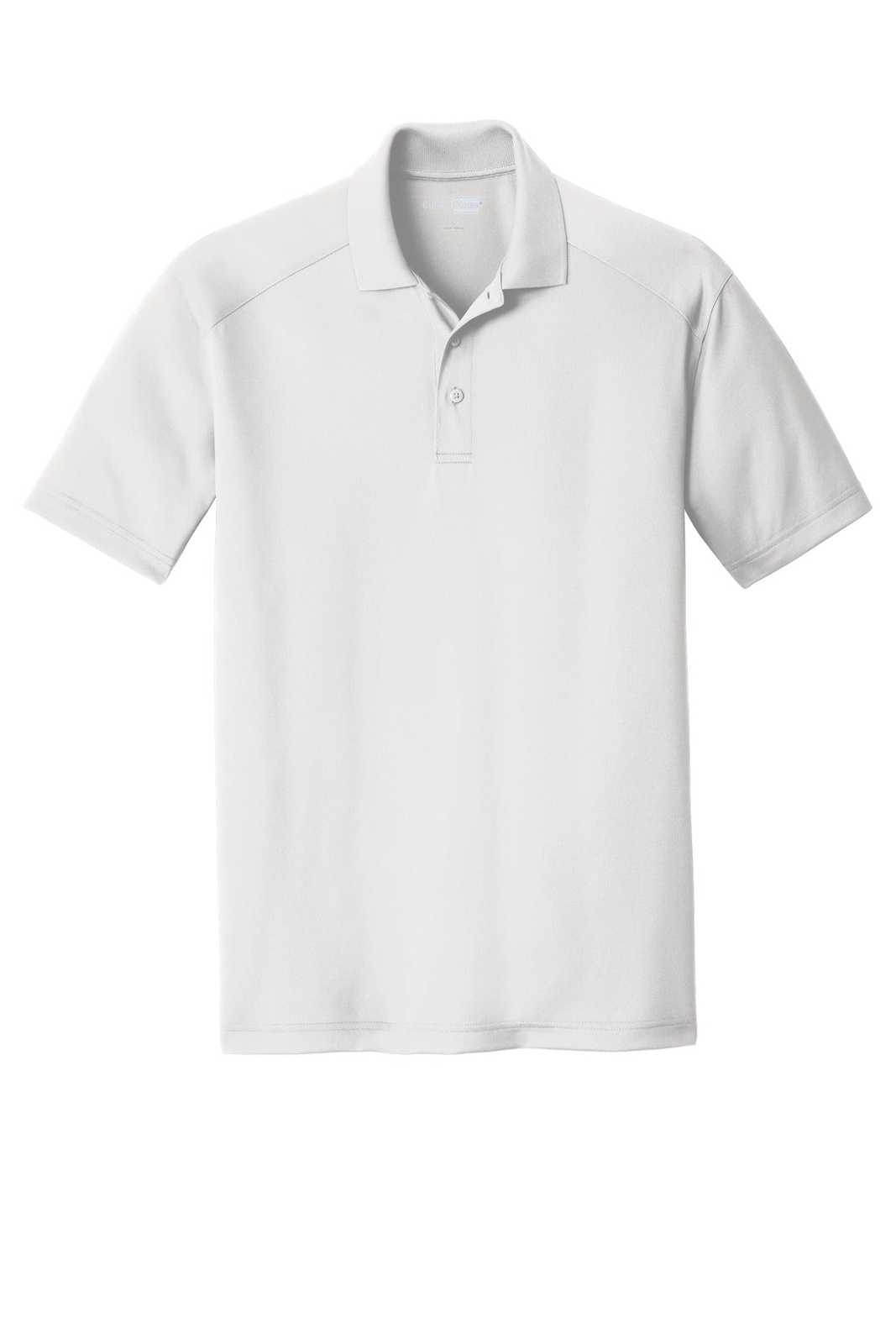 CornerStone CS418 Select Lightweight Snag-Proof Polo - White - HIT a Double - 5