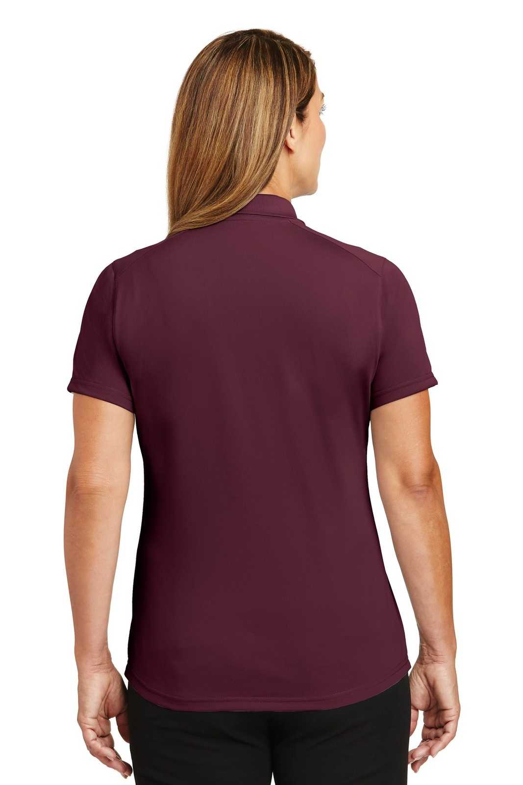 CornerStone CS419 Ladies Select Lightweight Snag-Proof Polo - Maroon - HIT a Double - 2