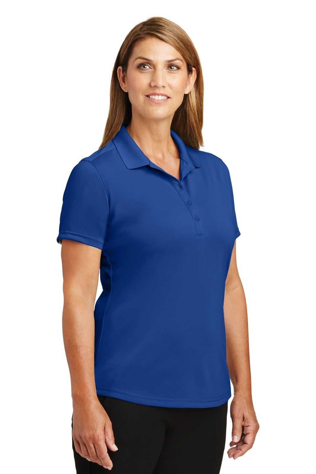 CornerStone CS419 Ladies Select Lightweight Snag-Proof Polo - Royal - HIT a Double - 4