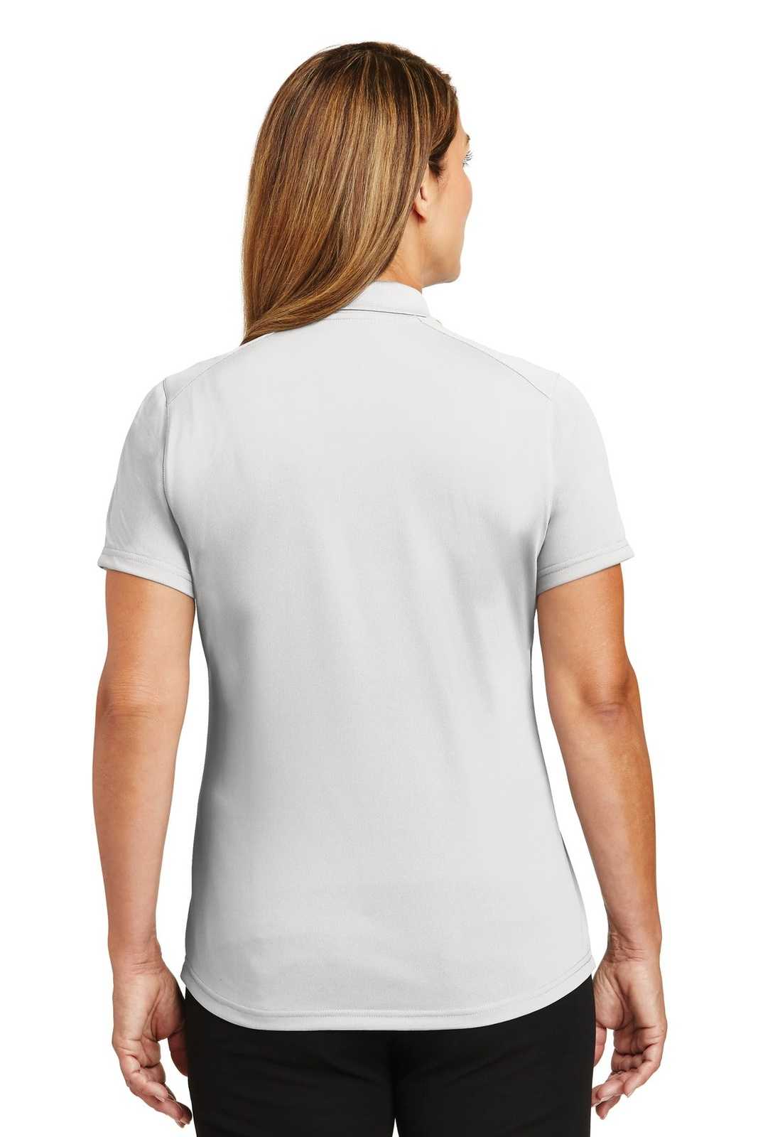 CornerStone CS419 Ladies Select Lightweight Snag-Proof Polo - White - HIT a Double - 2