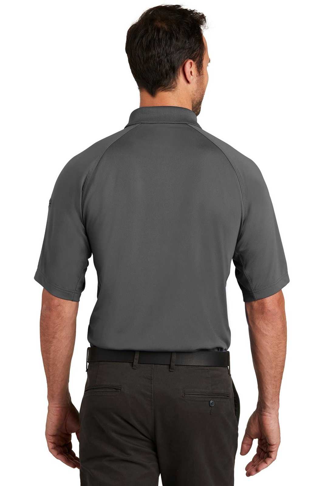 CornerStone CS420 Select Lightweight Snag-Proof Tactical Polo - Charcoal - HIT a Double - 2