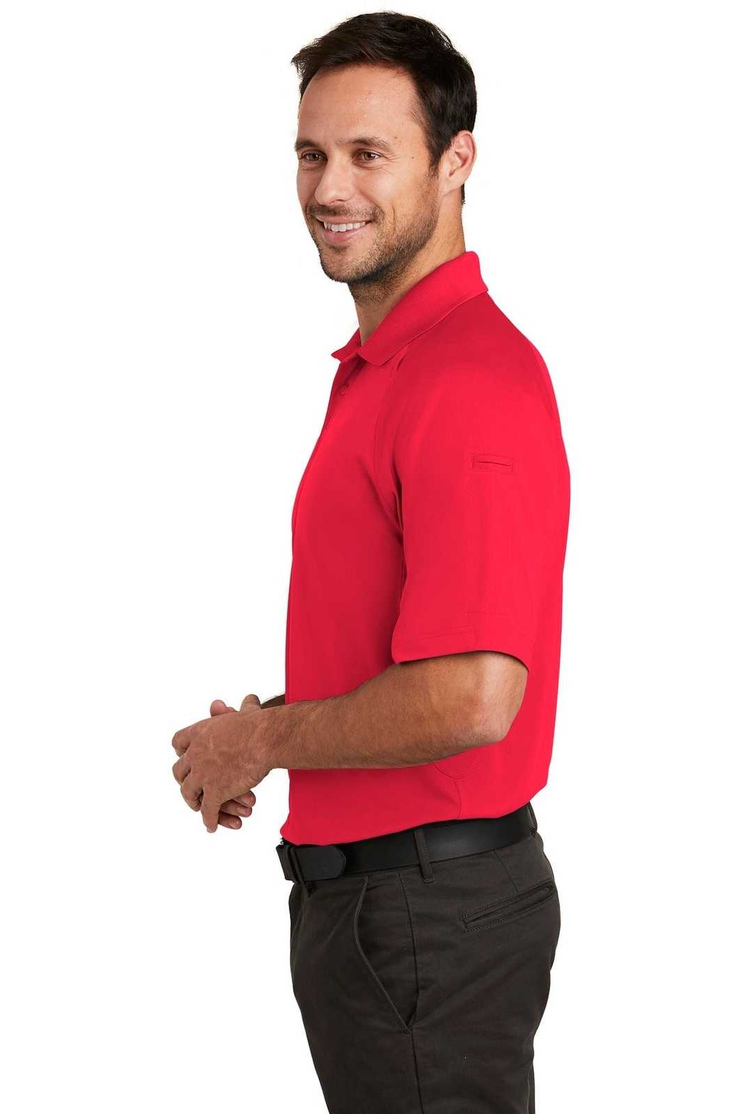 CornerStone CS420 Select Lightweight Snag-Proof Tactical Polo - Red - HIT a Double - 3
