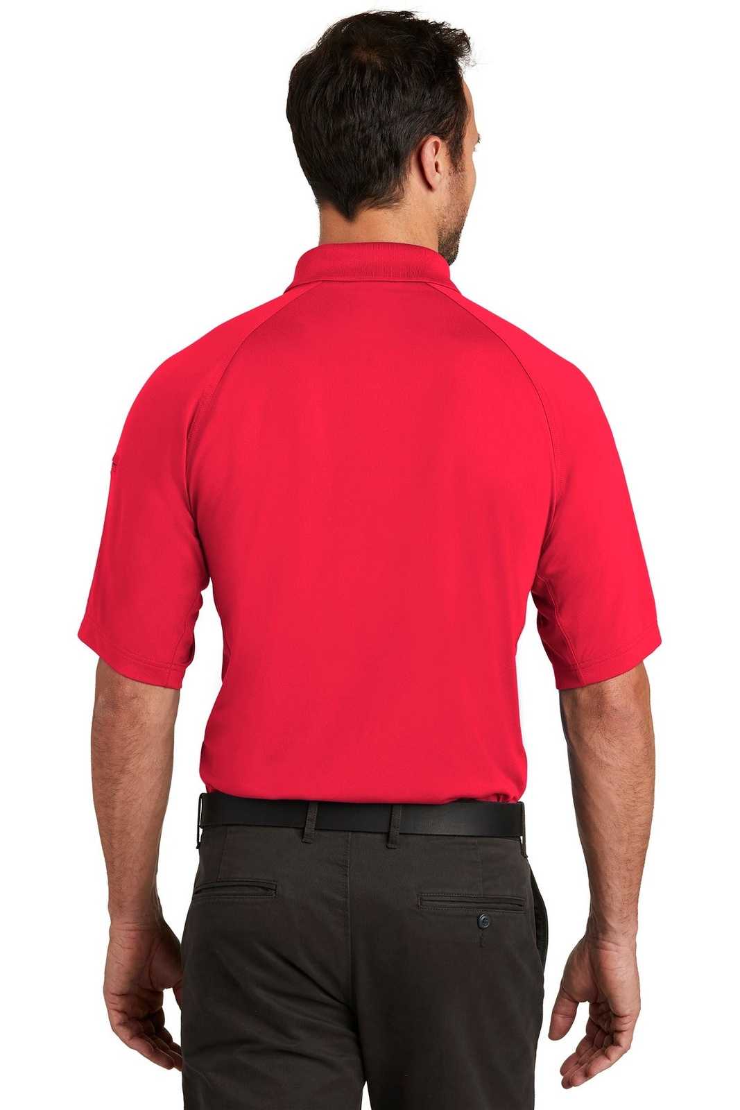 CornerStone CS420 Select Lightweight Snag-Proof Tactical Polo - Red - HIT a Double - 2
