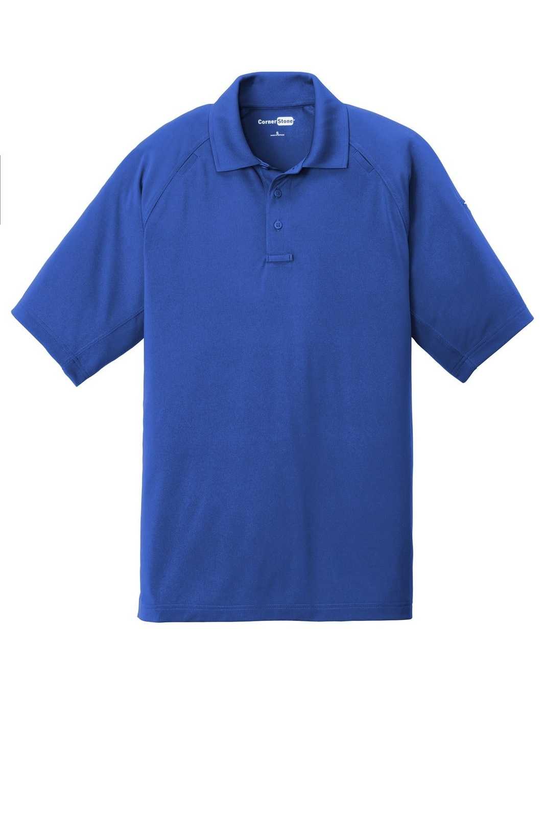 CornerStone CS420 Select Lightweight Snag-Proof Tactical Polo - Royal - HIT a Double - 5