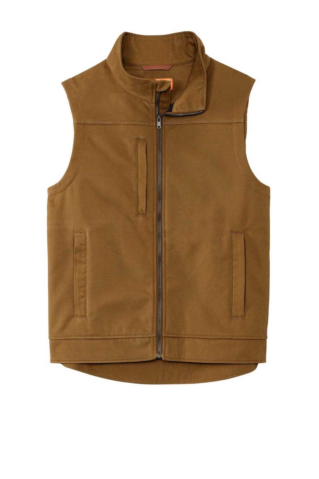 CornerStone CSV60 Duck Bonded Soft Shell Vest - Duck Brown - HIT a Double - 1