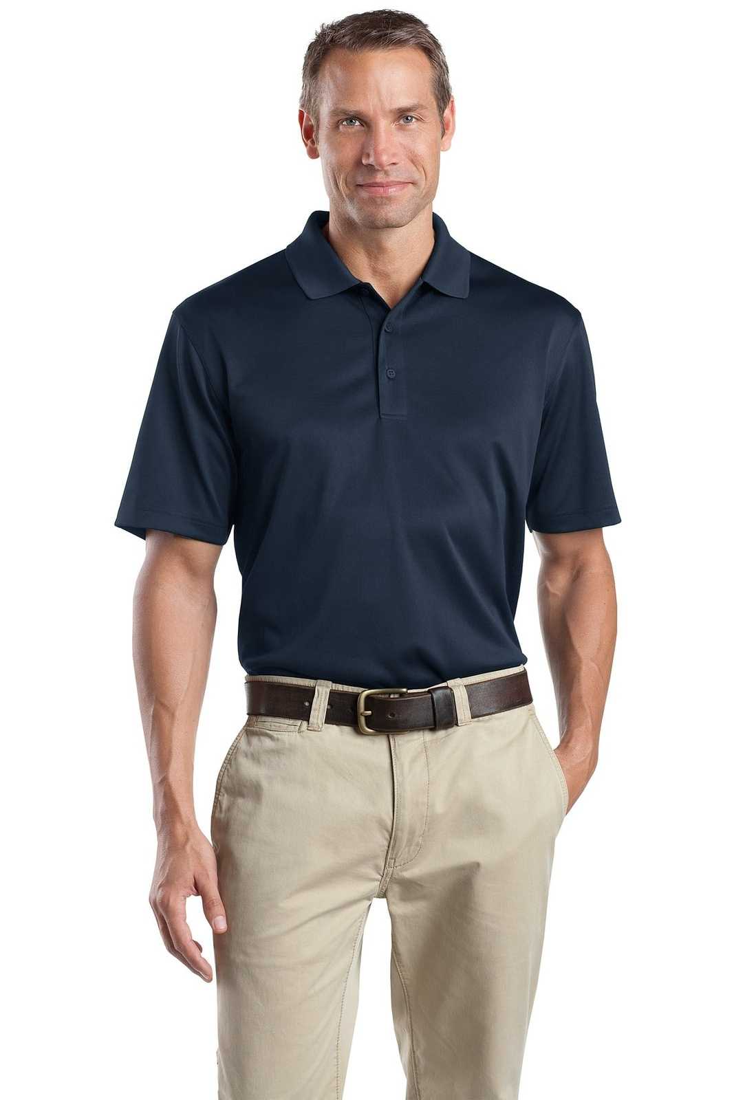 CornerStone TLCS412 Tall Select Snag-Proof Polo - Dark Navy - HIT a Double - 1