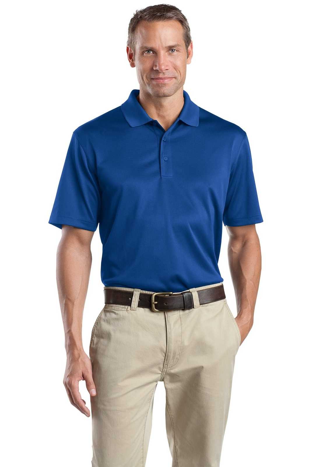 CornerStone TLCS412 Tall Select Snag-Proof Polo - Royal - HIT a Double - 1