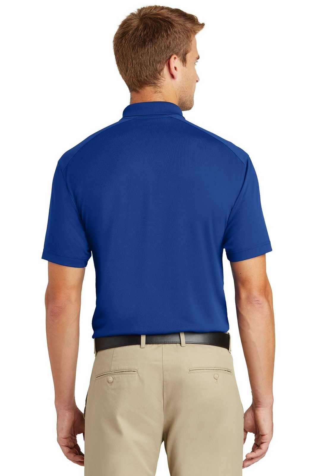 CornerStone TLCS418 Tall Select Lightweight Snag-Proof Polo - Royal - HIT a Double - 1