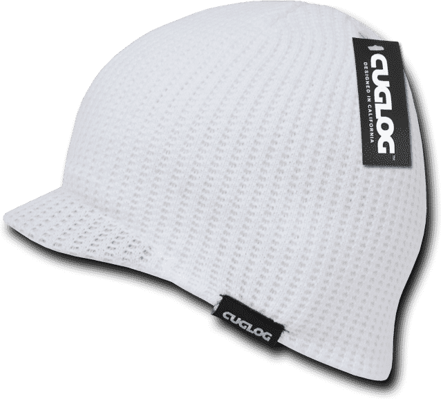 Cuglog K006 McKinley Waffle Jeep Cap - White - HIT a Double