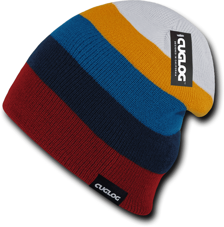 Cuglog K033 Rushmore Beanie - Red Navy - HIT a Double