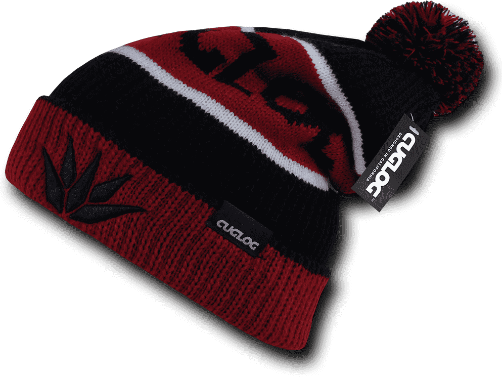Cuglog K038 Cotopaxi Beanie - Black Red - HIT a Double