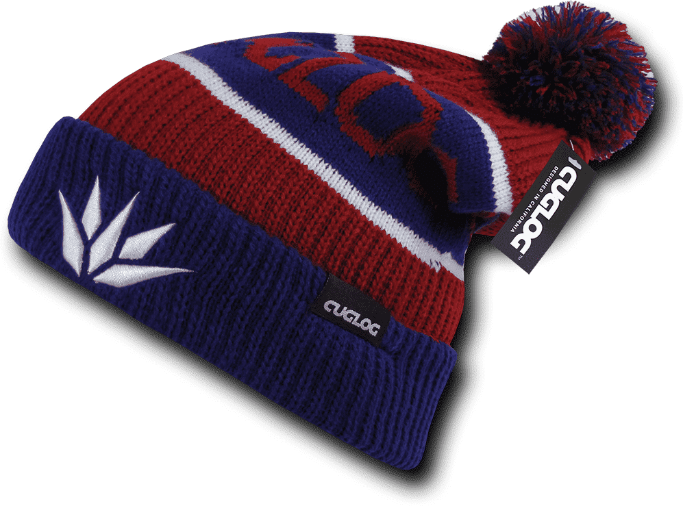 Cuglog K038 Cotopaxi Beanie - Red Blue - HIT a Double
