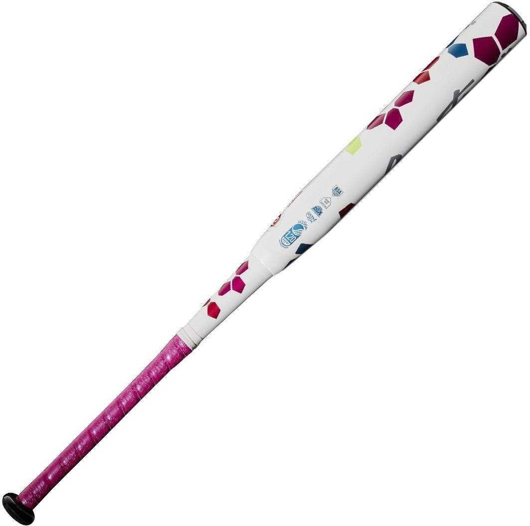 DeMarini 2020 Spryte (-12) Fastpitch Bat - White Pink - HIT A Double