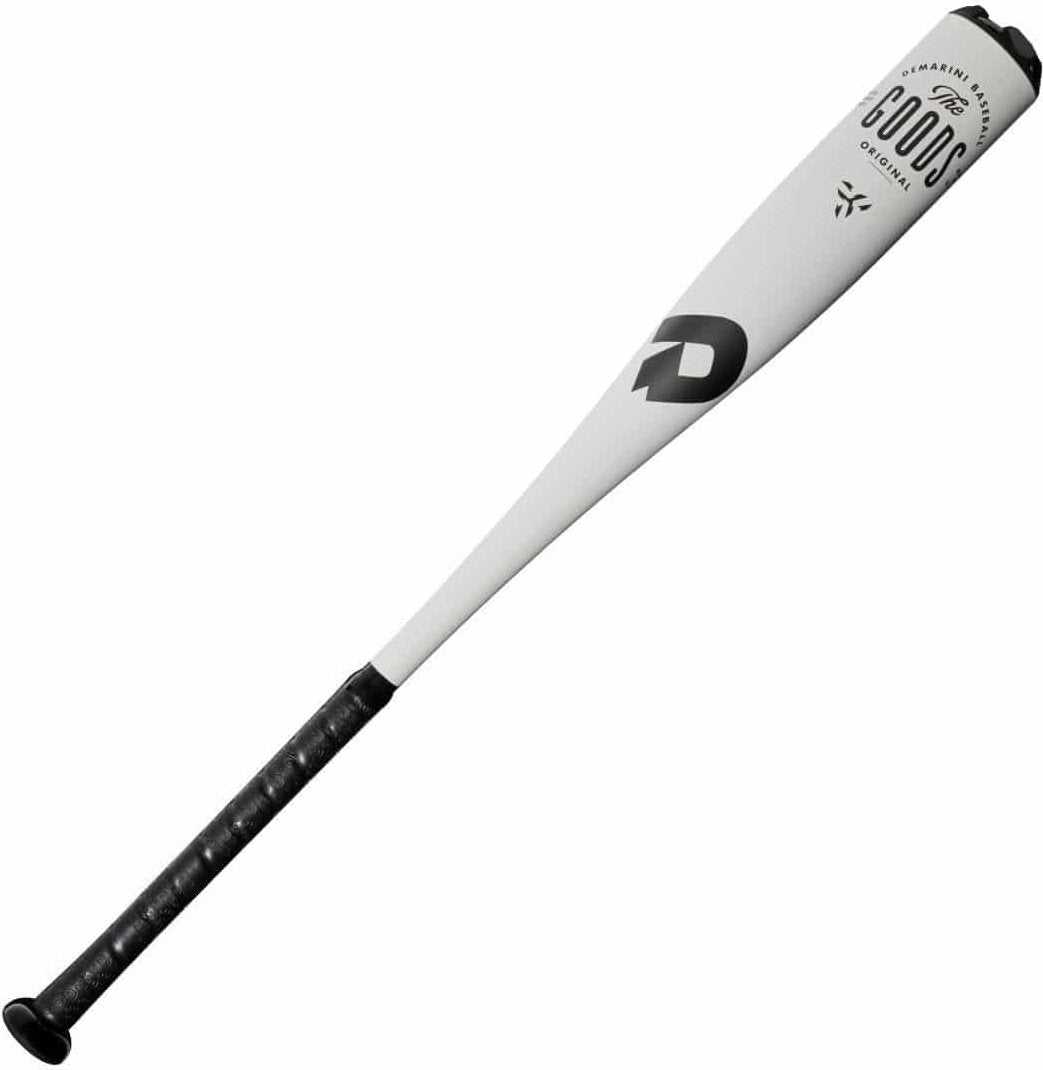 DeMarini 2021 The Goods One Piece (-10) USSSA Bat WTDXGOZ-21 - White Gold - HIT A Double