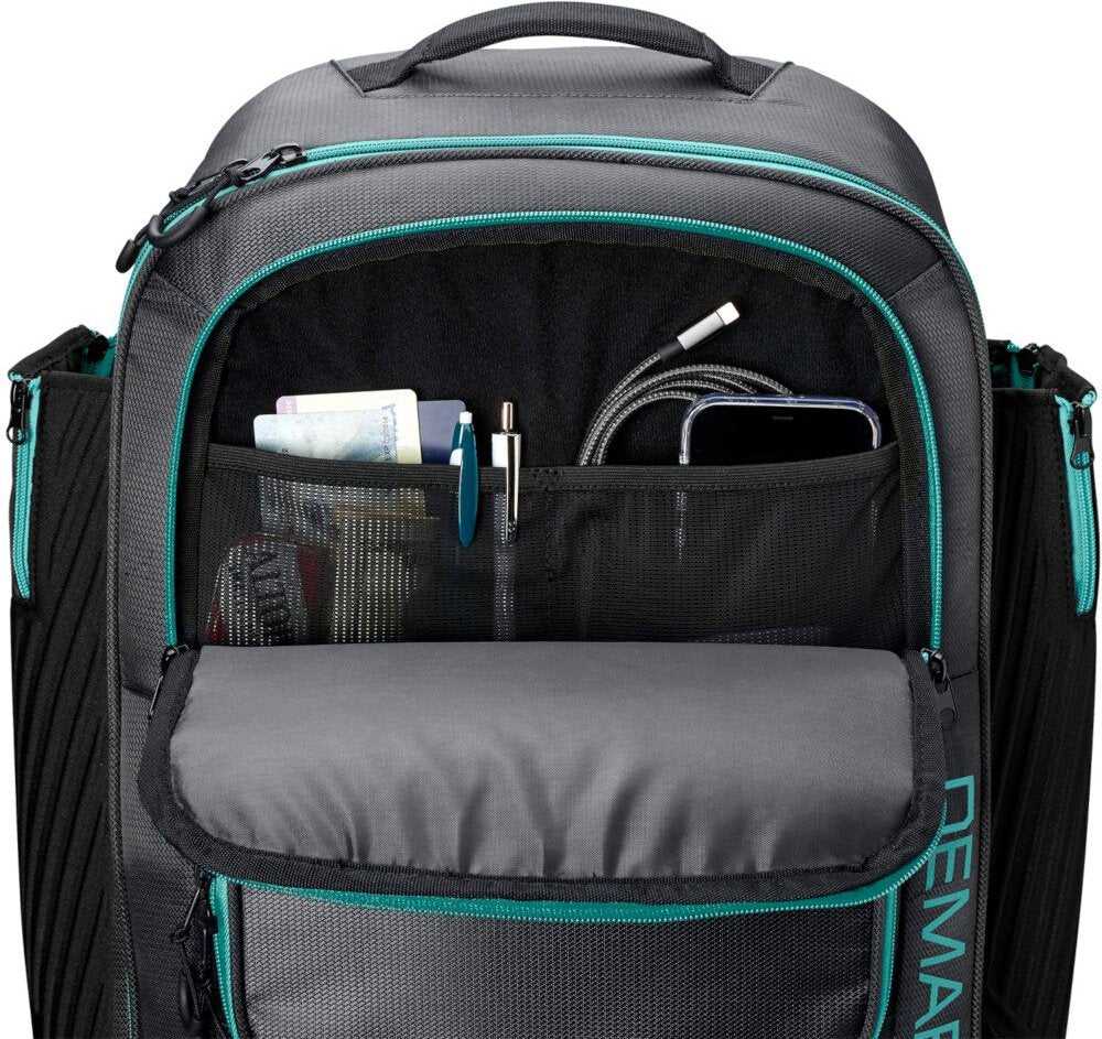 DeMarini 2022 Spectre Backpack - Heather Gray Mint - HIT A Double