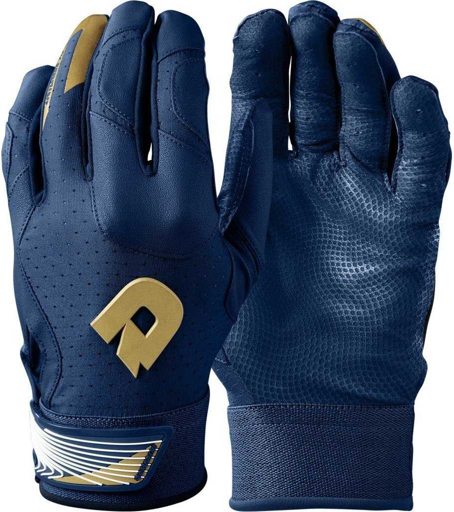 DeMarini CF Adult Batting Gloves - Navy - HIT A Double