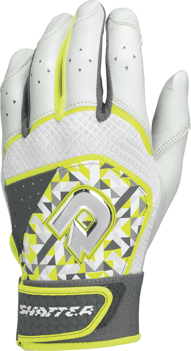 DeMarini Shatter Adult Batting Gloves - Optic Print - HIT A Double