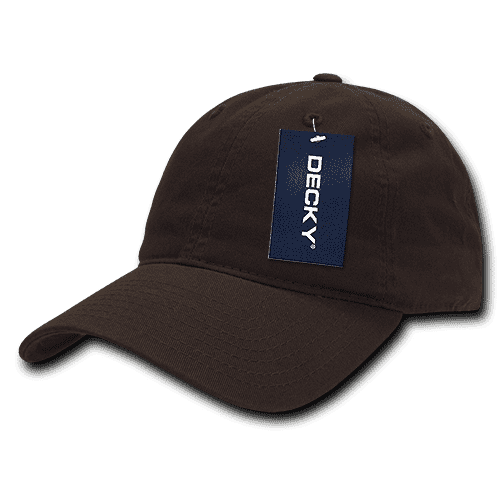 Decky 205 Relaxed Washed Cotton Cap - Brown - HIT a Double