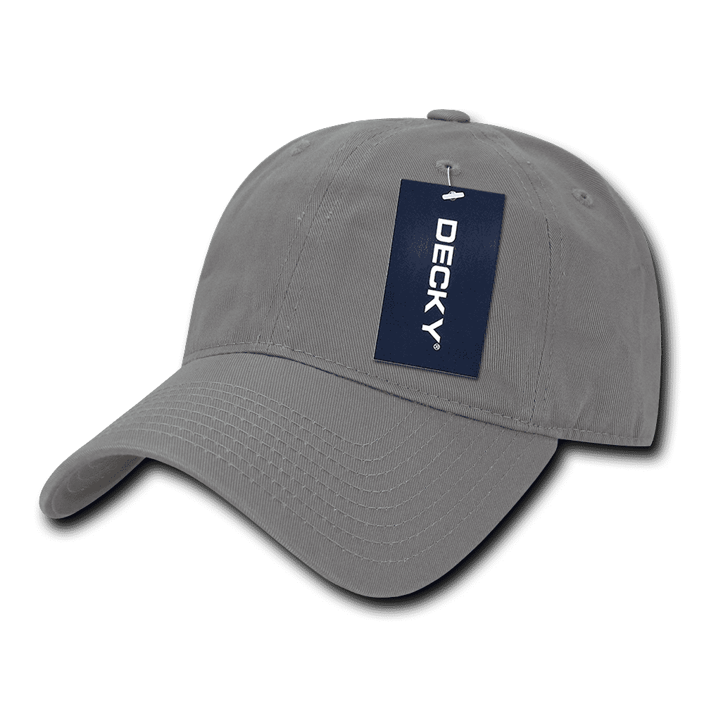 Decky 205 Relaxed Washed Cotton Cap - Gray - HIT a Double