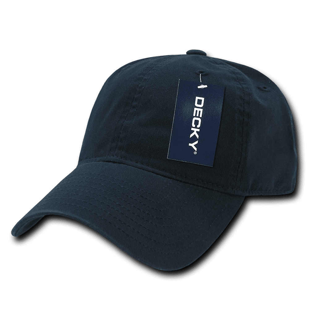 Decky 205 Relaxed Washed Cotton Cap - Navy - HIT a Double