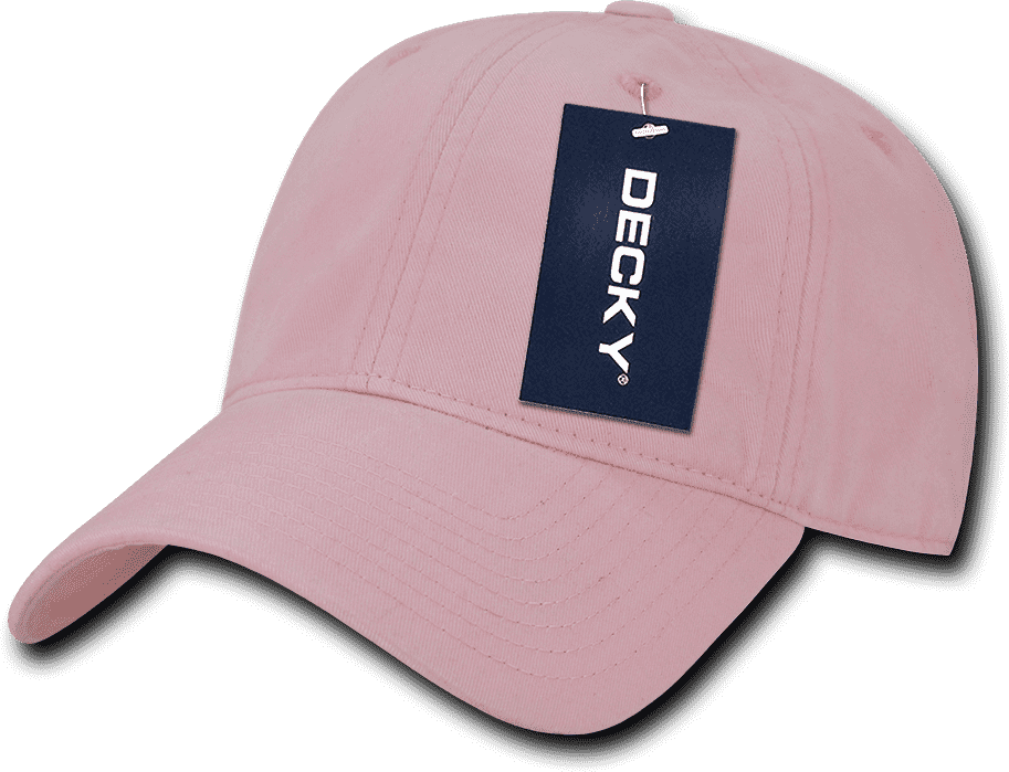 Decky 205 Relaxed Washed Cotton Cap - Pink - HIT a Double