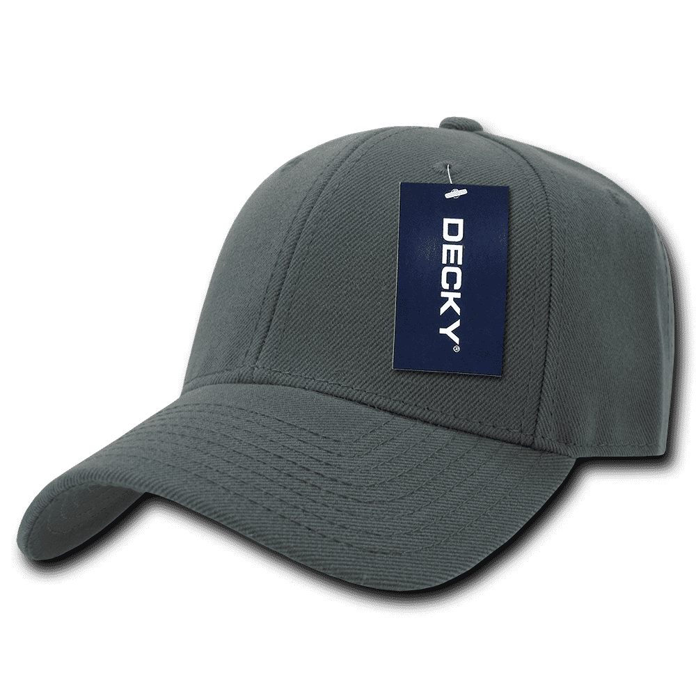 Decky 206 Low Structured Baseball Cap - Charcoal - HIT a Double