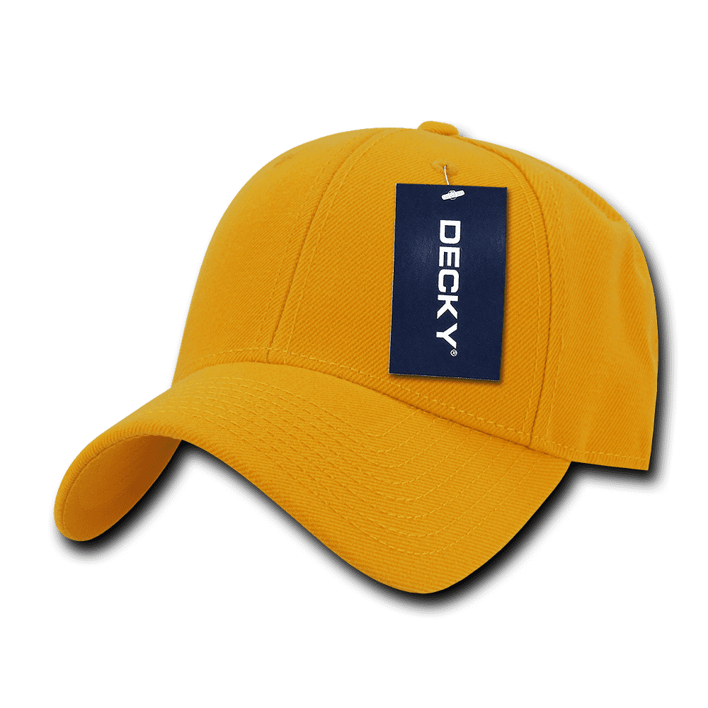 Decky 206 Low Structured Baseball Cap - Gold - HIT a Double