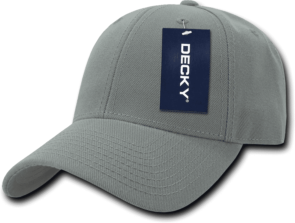 Decky 206 Low Structured Baseball Cap - Gray - HIT a Double