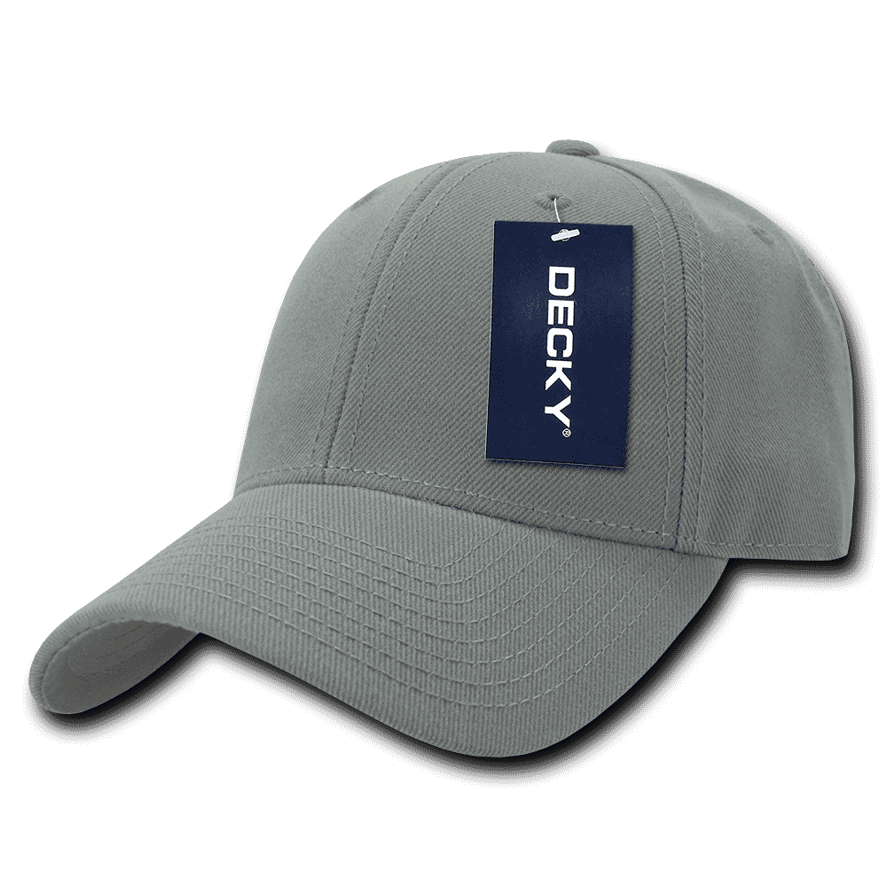 Decky 206 Low Structured Baseball Cap - Gray - HIT a Double