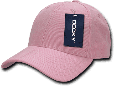 Decky 206 Low Structured Baseball Cap - Pink - HIT a Double