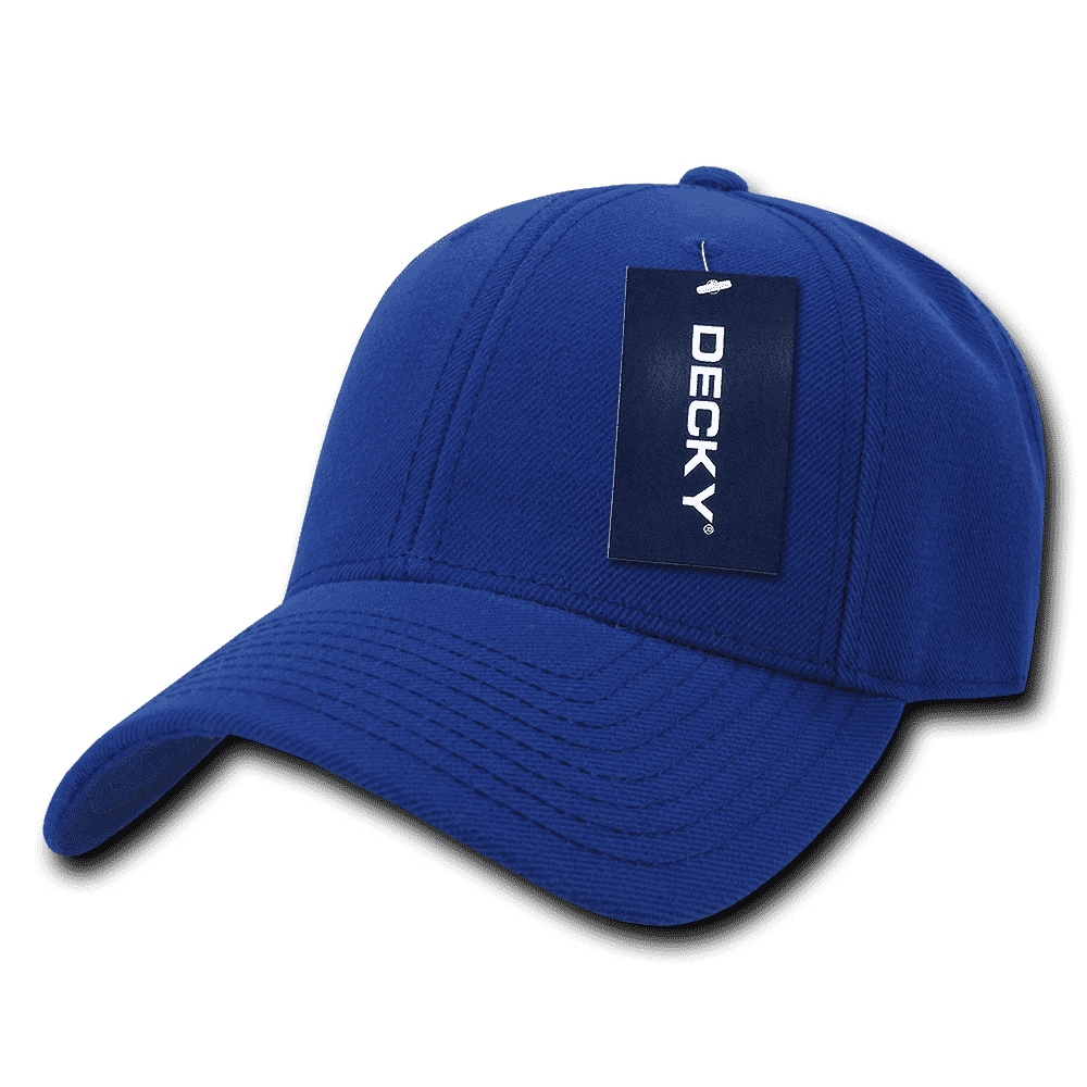 Decky 206 Low Structured Baseball Cap - Royal - HIT a Double
