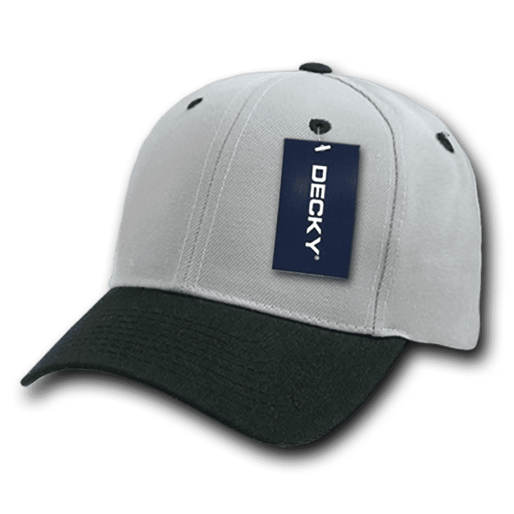 Decky 207 Deluxe Baseball Cap - Gray Black - HIT a Double