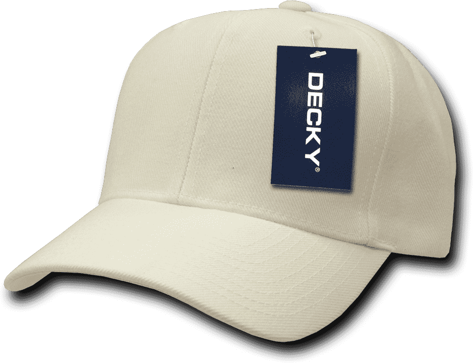 Decky 207 Deluxe Baseball Cap - Ivory - HIT a Double